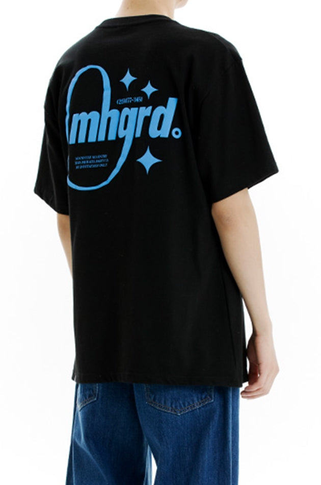 mahagrid (マハグリッド)   INVITATION LOGO TEE [BLACK]