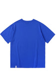 mahagrid (マハグリッド)   SERIF LOGO TEE [BLUE]