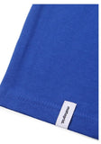 mahagrid (マハグリッド)   SERIF LOGO TEE [BLUE]