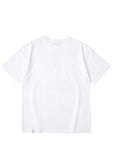 mahagrid (マハグリッド)   SERIF LOGO TEE [WHITE]