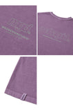 mahagrid (マハグリッド)  LICENSE PIGMENT TEE [PURPLE]