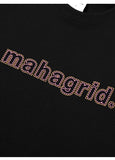mahagrid (マハグリッド)  STITCH LOGO TEE [BLACK]
