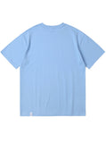 mahagrid (マハグリッド)  STITCH LOGO TEE [BLUE]