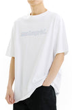 mahagrid (マハグリッド) STITCH LOGO TEE [WHITE]