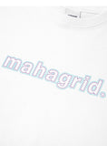 mahagrid (マハグリッド) STITCH LOGO TEE [WHITE]