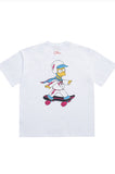 アクメドラビ(acme' de la vie) [ADLV X SIMPSONS] SKATEBOARD BART SHORT SLEEVE T-SHIRT WHITE