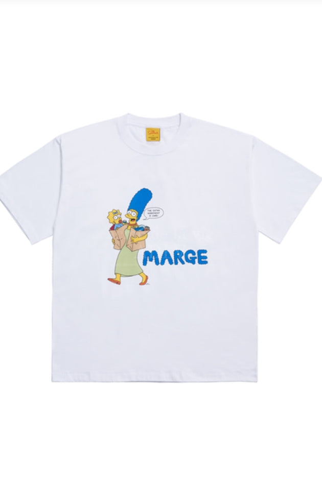 アクメドラビ(acme' de la vie) [ADLV X SIMPSONS] MARGE SHORT SLEEVE T-SHIRT WHITE