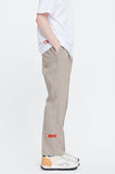 ベドインベド(BADINBAD) EASY BANDING SLACKS_MELANGE BEIGE