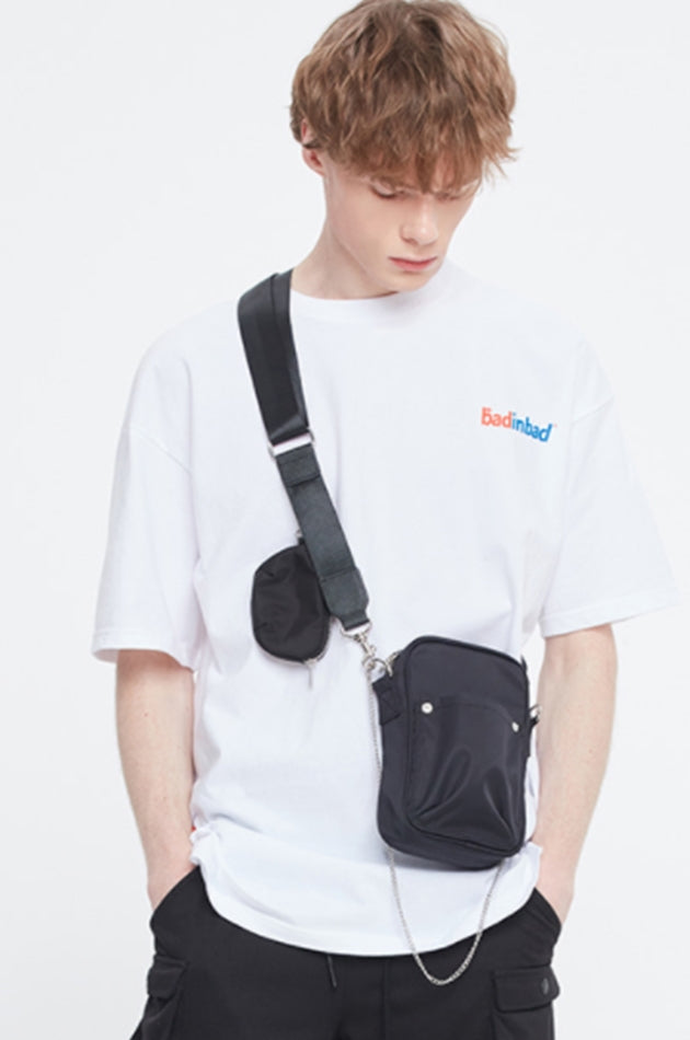 ベドインベド(BADINBAD) TWO WAY POCKET BAG_BLACK