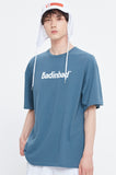 ベドインベド(BADINBAD) ROLLING LOGO TEE_LIGHT NAVY