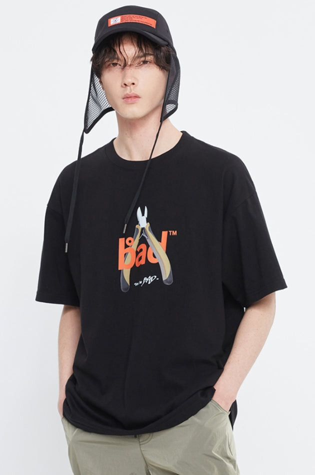 ベドインベド(BADINBAD)   BAD TOOL LOGO TEE_BLACK