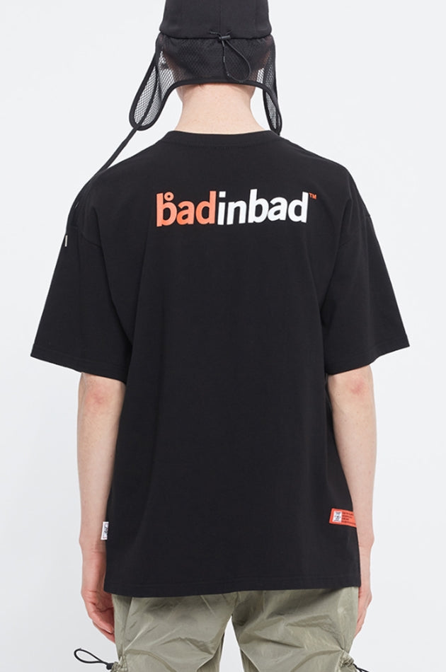 ベドインベド(BADINBAD)   BAD TOOL LOGO TEE_BLACK
