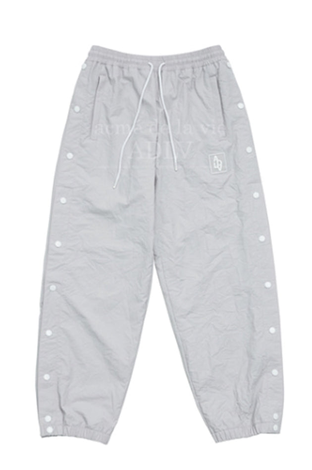 アクメドラビ(acme' de la vie)  WASHER NYLON SET-UP PANTS GREY