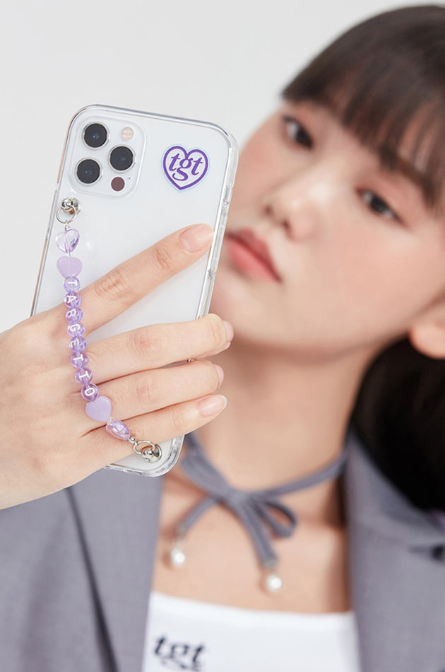 TARGETTO(ターゲット) TGT BEADS IPHONE CASE_PURPLE