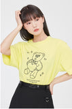 TARGETTO(ターゲット) TGT BEAR TEE SHIRT_YELLOW