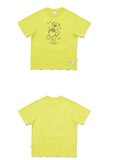 TARGETTO(ターゲット) TGT BEAR TEE SHIRT_YELLOW