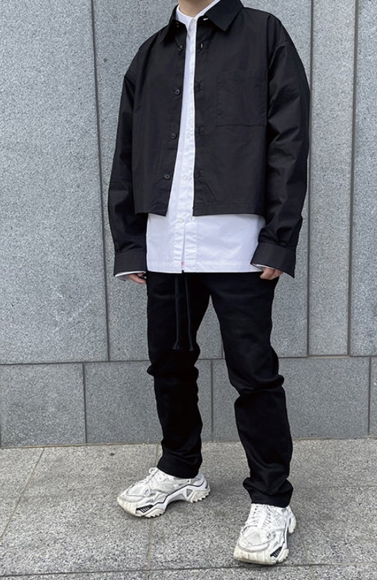 ランベルシオ(LANG VERSIO) 301 Crop Long-Sleeved Shirt