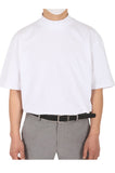 ランベルシオ(LANG VERSIO) 302 Mock neck short-sleeved T-shirt WH