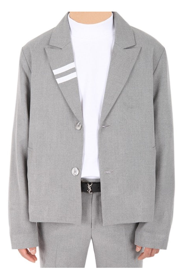 ランベルシオ(LANG VERSIO) 304 Line Blazer GY