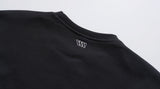ダブルユーブイプロジェクト(WV PROJECT) Suffled sweatshirt Black JJMT7468