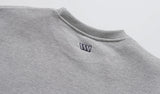 ダブルユーブイプロジェクト(WV PROJECT) Suffled sweatshirt Grey JJMT7468
