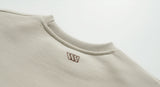 ダブルユーブイプロジェクト(WV PROJECT) Suffled sweatshirt Light Beige JJMT7468