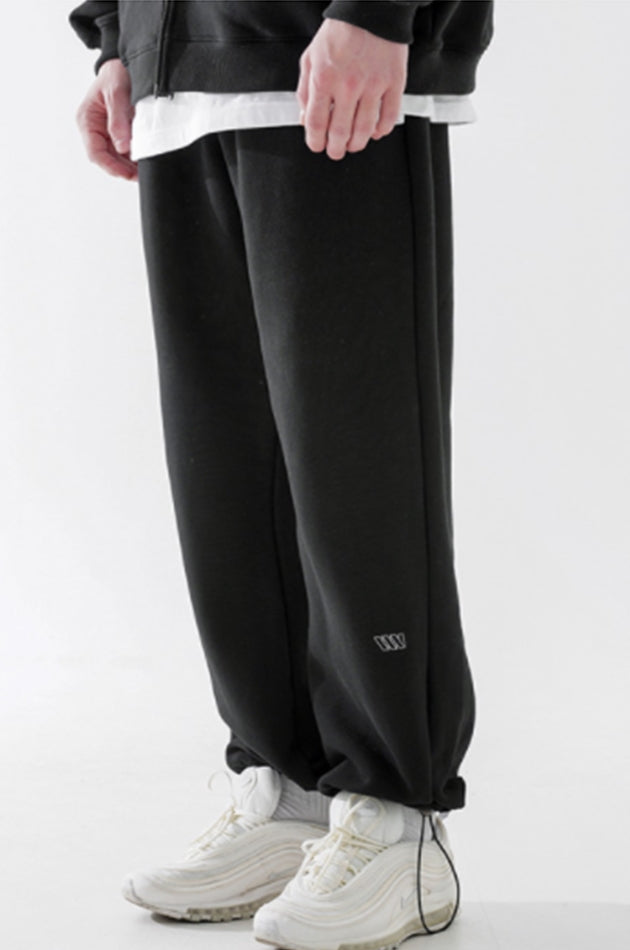 ダブルユーブイプロジェクト(WV PROJECT) Souffle Sweatpants Black JJLP7469