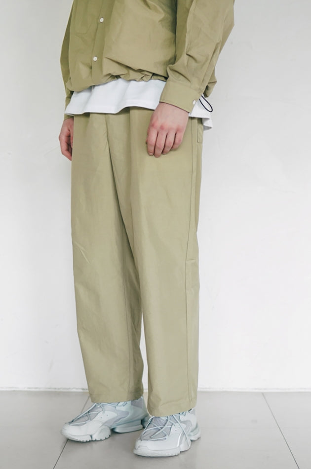 ダブルユーブイプロジェクト(WV PROJECT) Dain's String Pants Beige KMLP7478