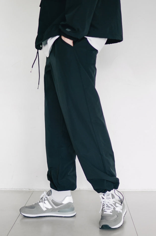 ダブルユーブイプロジェクト(WV PROJECT) Dain's String Pants Black KMLP7478