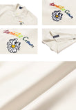 ロマンティッククラウン(ROMANTIC CROWN) FLOWER FACE BOWLING SHIRT_OATMEAL