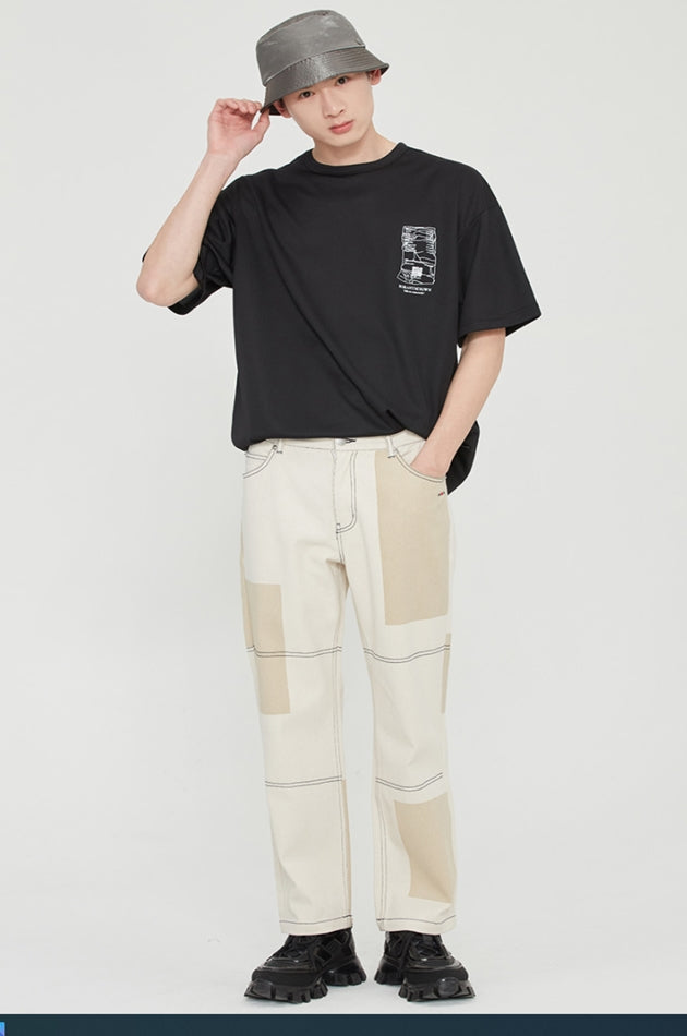 ロマンティッククラウン(ROMANTIC CROWN) CRUSH RECEIPT MESH TEE_BLACK