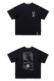 ロマンティッククラウン(ROMANTIC CROWN) CRUSH RECEIPT MESH TEE_BLACK