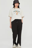 ロマンティッククラウン(ROMANTIC CROWN) ENERGETIC TIGER TEE_MELANGE IVORY