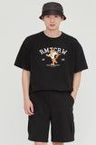 ロマンティッククラウン(ROMANTIC CROWN) ENERGETIC TIGER TEE_BLACK