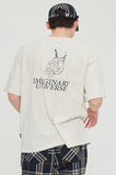 ロマンティッククラウン(ROMANTIC CROWN) STRING FIGURES TEE_MELANGE IVORY