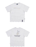 ロマンティッククラウン(ROMANTIC CROWN) STRING FIGURES TEE_MELANGE IVORY