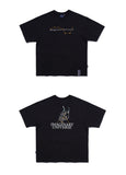 ロマンティッククラウン(ROMANTIC CROWN) STRING FIGURES TEE_BLACK