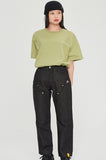 ロマンティッククラウン(ROMANTIC CROWN) SLOGAN LIST LOGO TEE_LIGHT KHAKI