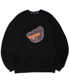 AQO_studiospace(アコスタジオスペース)  AQO CHECK BEAR SWEATSHIRTS BLACK