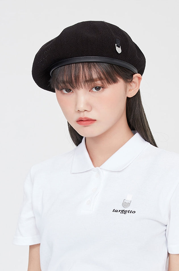 TARGETTO(ターゲット) HEART RING BERET_BLACK