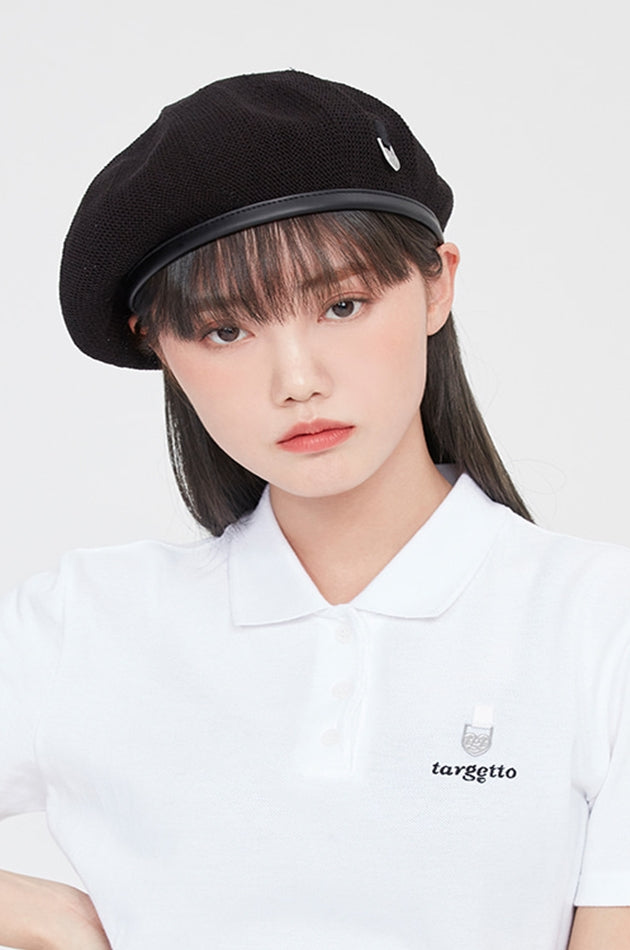 TARGETTO(ターゲット) HEART RING BERET_BLACK