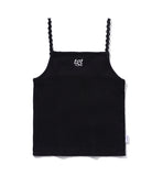 TARGETTO(ターゲット)  LACE TRIMMING SLEEVELESS_BLACK