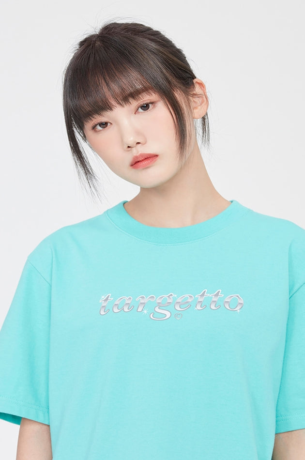 TARGETTO(ターゲット) GLOSSY LOGO TEE SHIRT_MINT