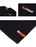 ベドインベド(BADINBAD) MINIMAL LOGO TEE_BLACK