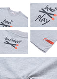 ベドインベド(BADINBAD)  PLAY WITH BAD TEE_GREY