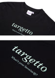 TARGETTO(ターゲット)  BASIC LOGO TEE SHIRT_BLACK