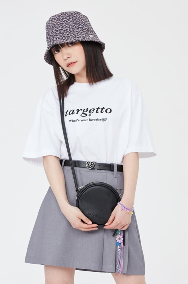 TARGETTO(ターゲット)  BASIC LOGO TEE SHIRT_WHITE