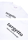 TARGETTO(ターゲット)  BASIC LOGO TEE SHIRT_WHITE