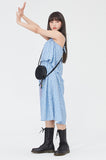 TARGETTO(ターゲット) FLOWER PATTERN LAYERED ONEPIECE_LIGHT BLUE