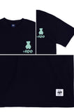 AQO_studiospace(アコスタジオスペース) AQO LETTERING T-SHIRTS BLACK